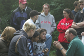 Dave Interacts with Students