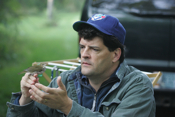 Todd Holds an Ovenbird